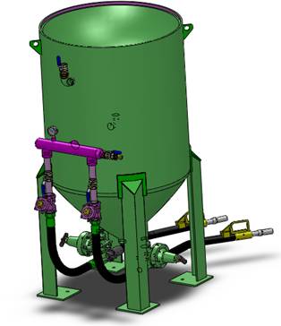 TS-800-2開放式噴砂機(jī) （氣動(dòng)控制）